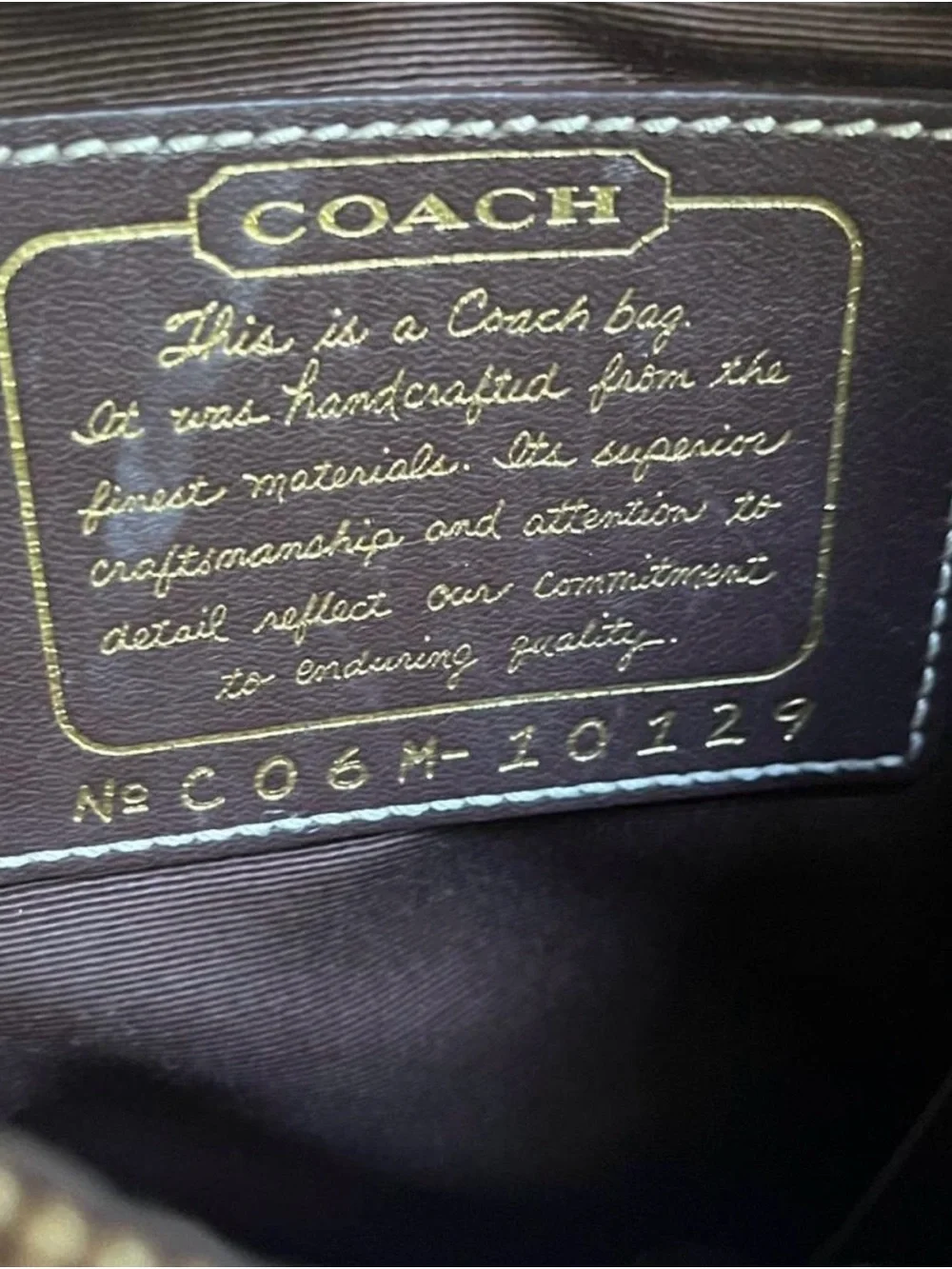 Coach Brown Signature Canvas Messenger Crossbody